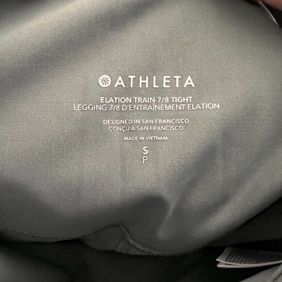 Athleta Elation Train 7/8 Tight in Metropolis Gray 981878 - Picture 4 of 10